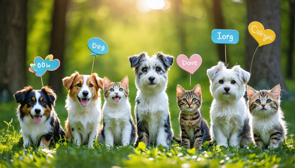 découvrez 100 prénoms originaux pour chiens et chats, tous commençant par la lettre b, pour célébrer l'année des b avec style et originalité.