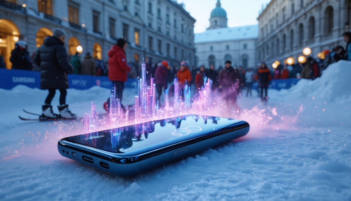 plongez dans l'univers musical de la publicité samsung pour les jeux olympiques de milan 2026 et découvrez une bande-son captivante qui sublime l'événement.