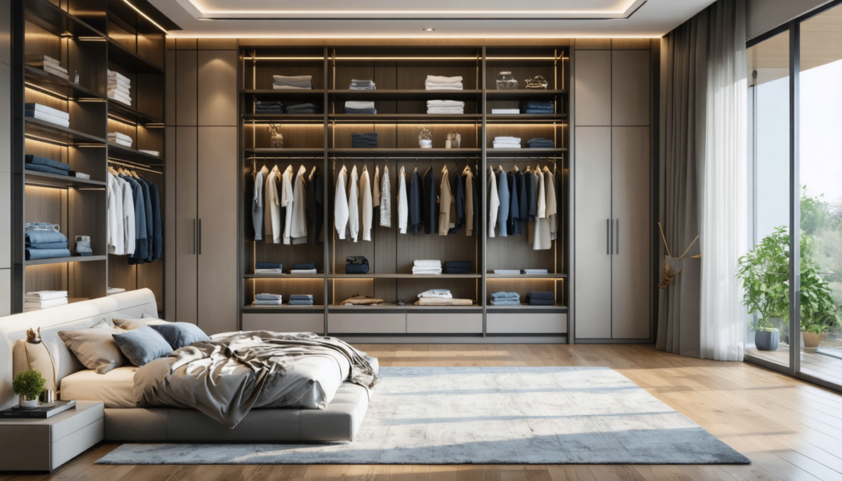 découvrez les avantages incontournables des dressings, armoires et étagères sur mesure pour optimiser l'espace et l'organisation de votre chambre avec style et fonctionnalité.