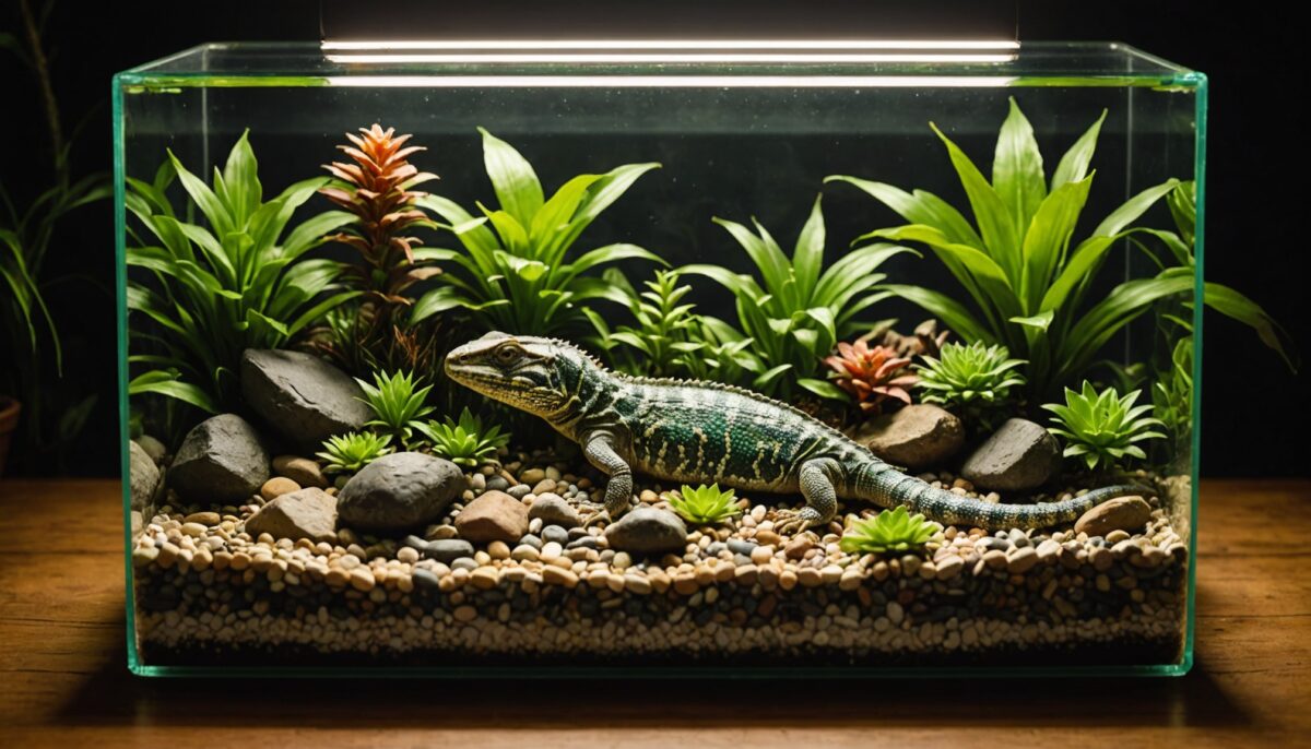 Astuces pour dynamiser le terrarium de votre reptile et stimuler son bien-être
