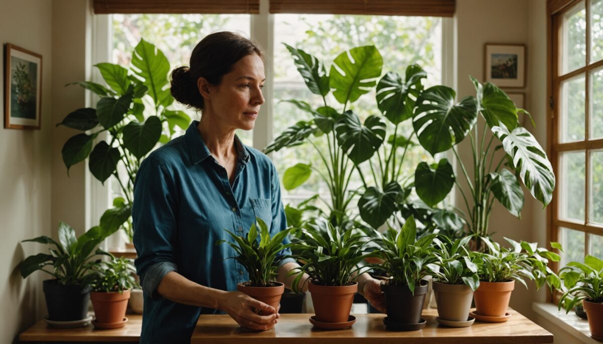 Quelle connexion unique entretenez-vous avec vos plantes d'intérieur ?