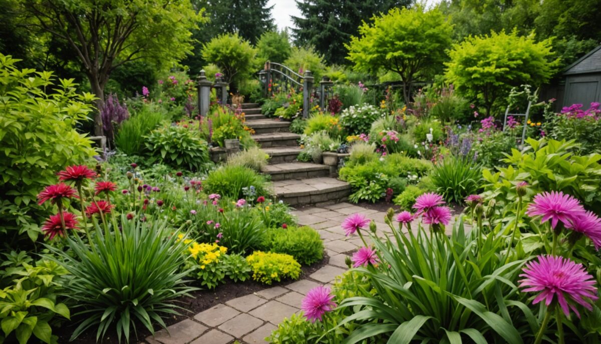 Ce jardin « punk » spectaculaire invite à la liberté… et à s’abandonner à la nature
