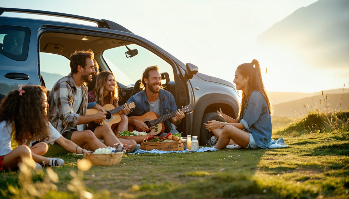 plongez dans l'univers de la pub dacia jogger 2026 avec une musique entraînante qui célèbre l'amitié et la famille choisie.