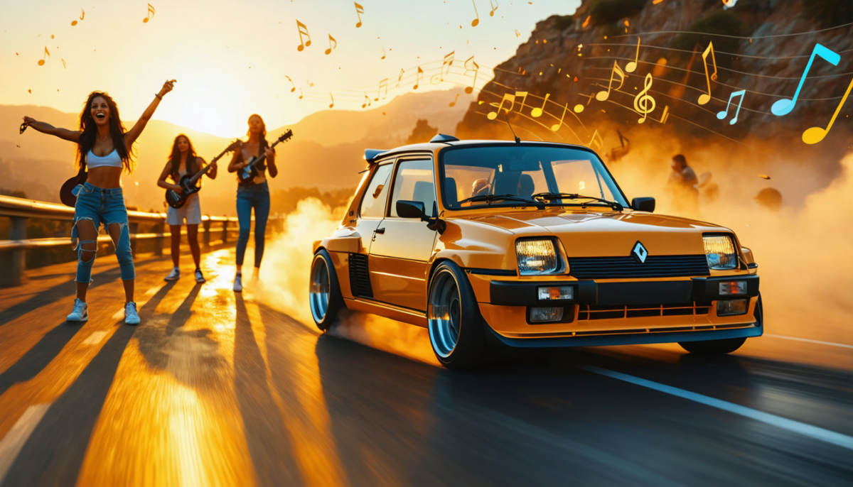 plongez dans l'univers sonore de la publicité renault 5 turbo 3e 2025 et découvrez l'ambiance musicale qui accompagne cette icône automobile revisitée.
