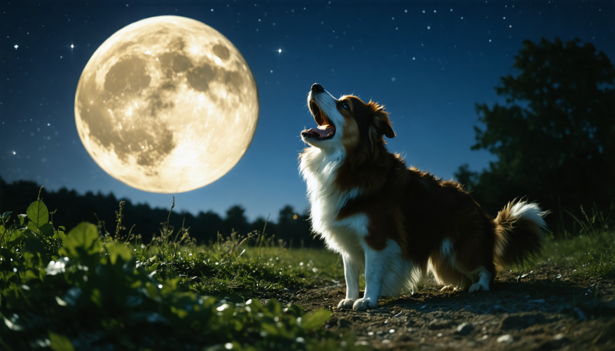 découvrez pourquoi votre chien devient si excité pendant la pleine lune grâce à des raisons étonnantes et scientifiques.