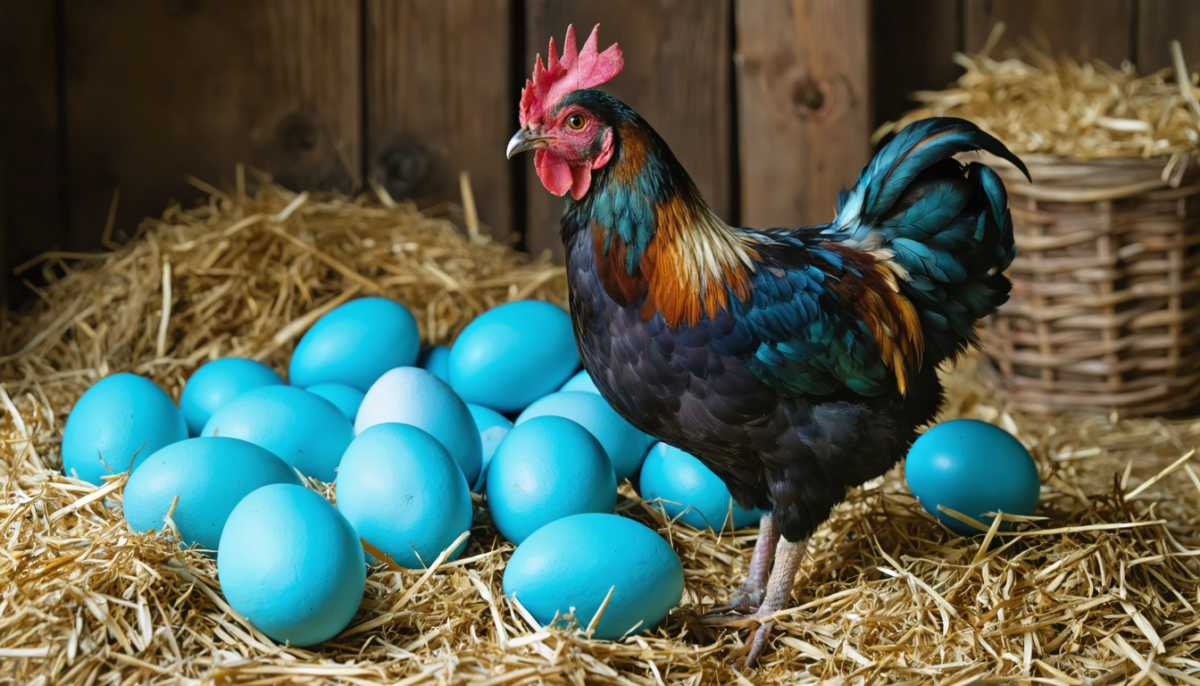 découvrez la poule azur, une race exceptionnelle reconnue pour sa capacité à produire en abondance des œufs au bleu azur unique et éclatant.