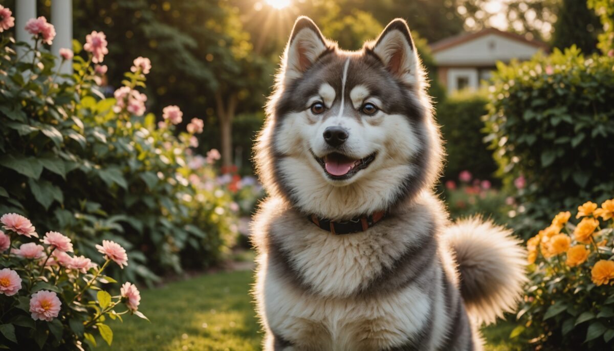 Pomsky Blanc : la rencontre élégante entre le Husky Sibérien et le Spitz