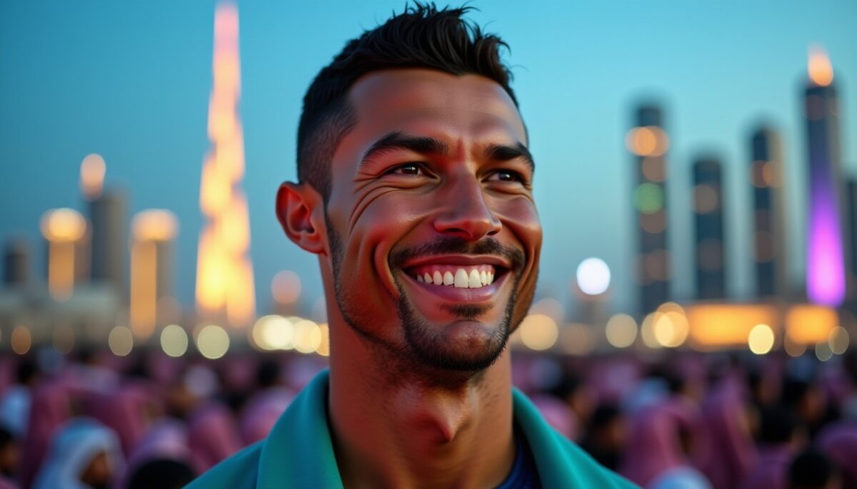 La musique de la pub Arabie Saoudite « I Came for Football, I Stayed for More » avec Cristiano Ronaldo