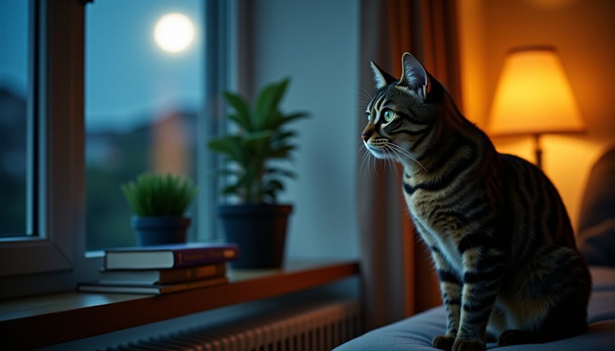 Pourquoi mon chat me regarde-t-il fixement la nuit ? Découvrez la véritable raison