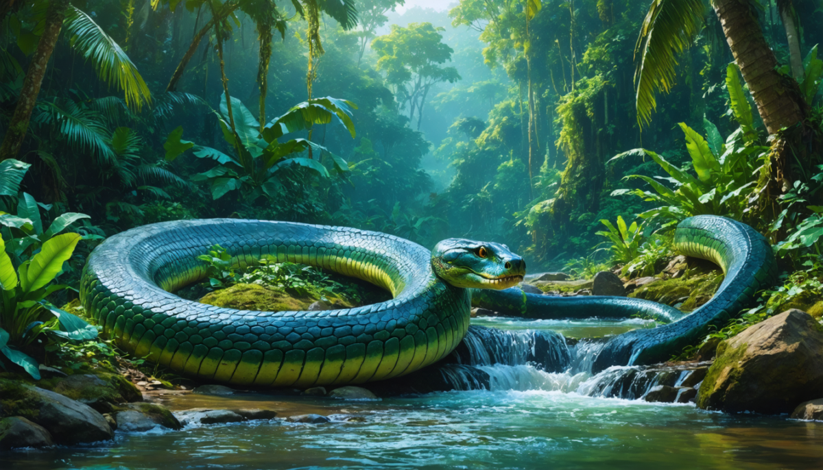 découvrez le titanoboa, le serpent géant redoutable de plus de 14 mètres de long, qui a dominé les anciens marécages avec une puissance incroyable.