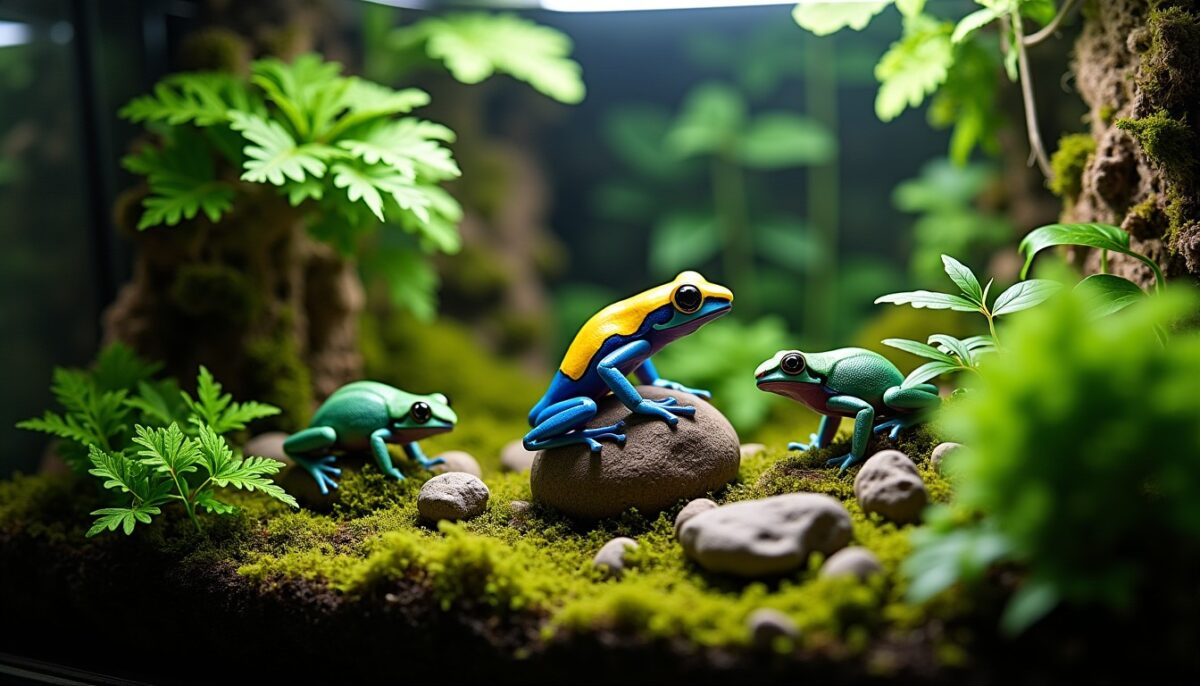 Découvrez notre sélection d'animaux et reptiles idéaux pour petits terrariums