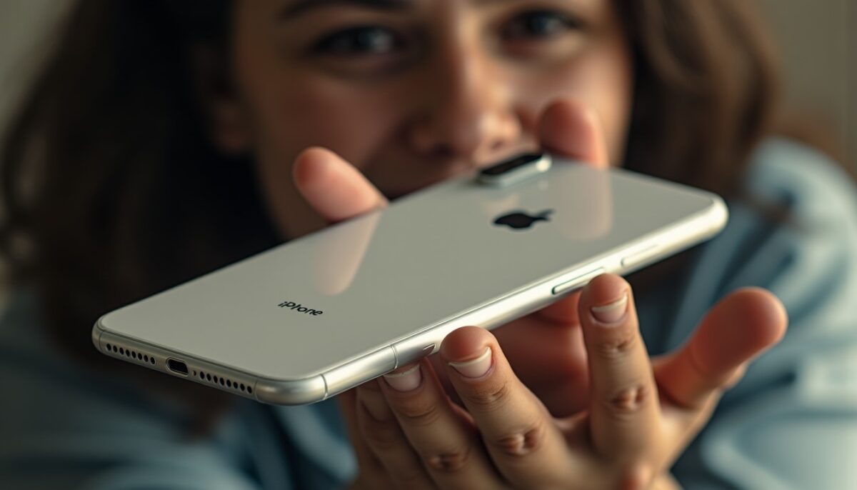 IPhone Ultra : voici la toute première image du smartphone pliable blanc d'Apple qui fait surface
