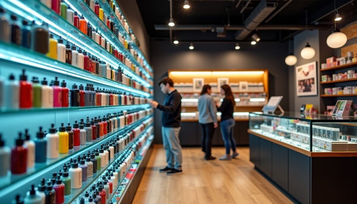Ce que propose – et ce qui manque – dans un magasin de cigarettes électroniques